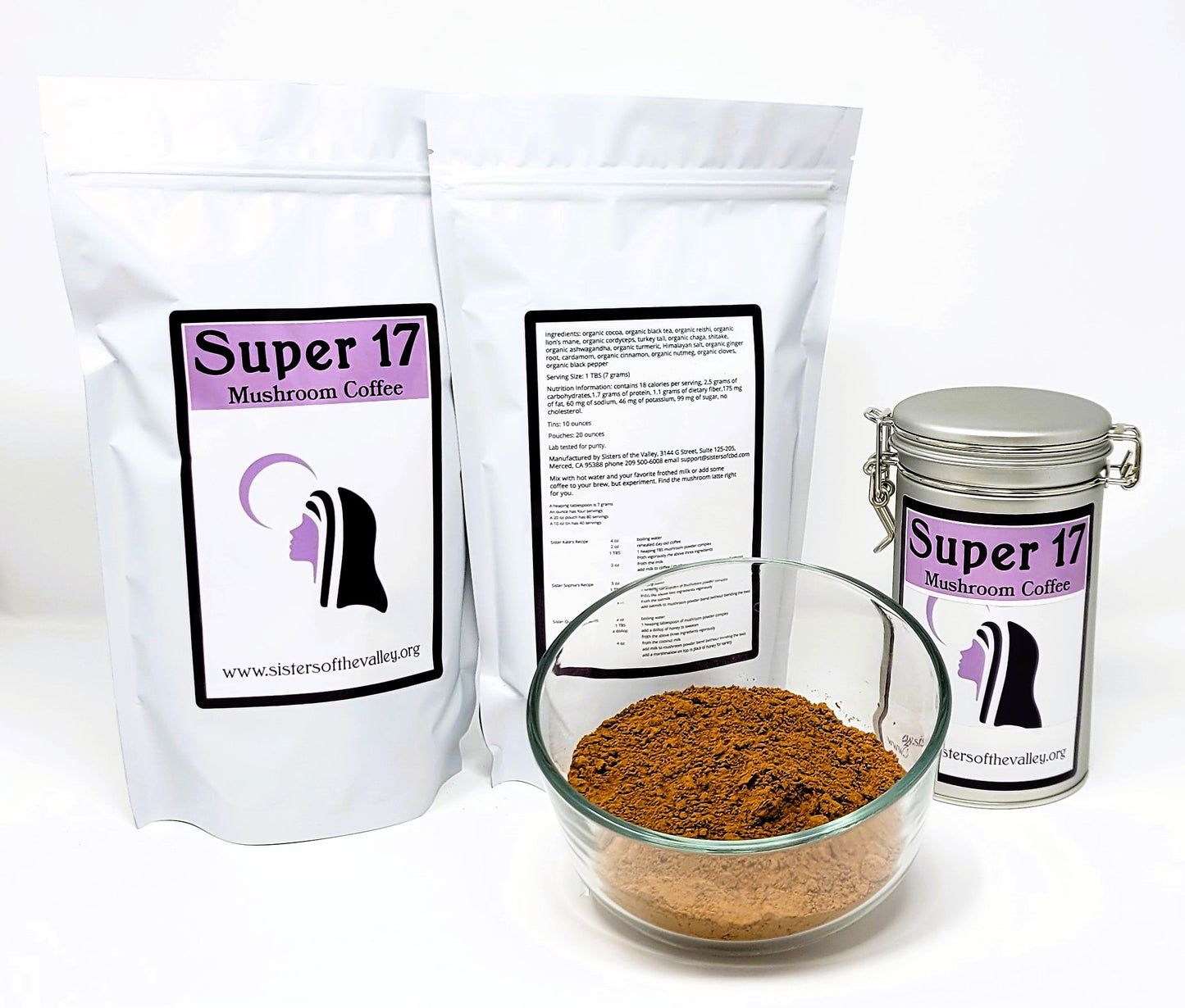 Mushroom Coffee Single Serving