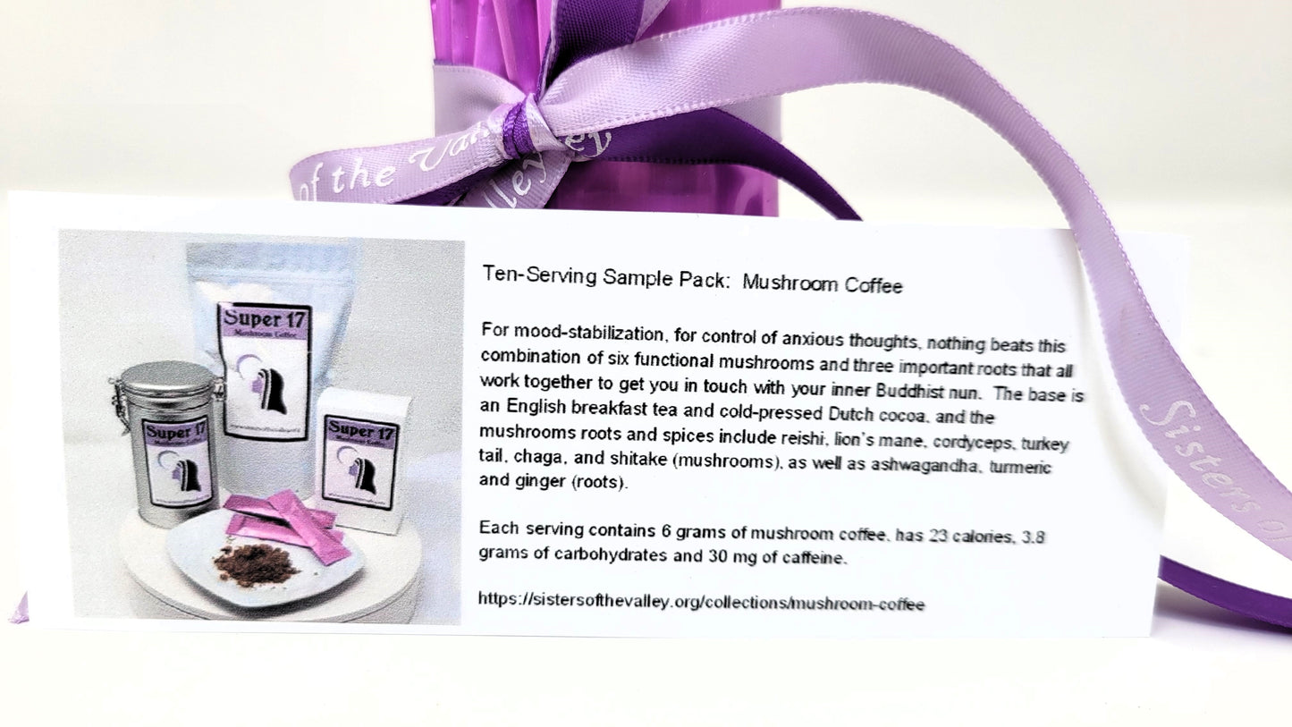 Super 17 Mushroom Coffee Individual Packets (10 servings)