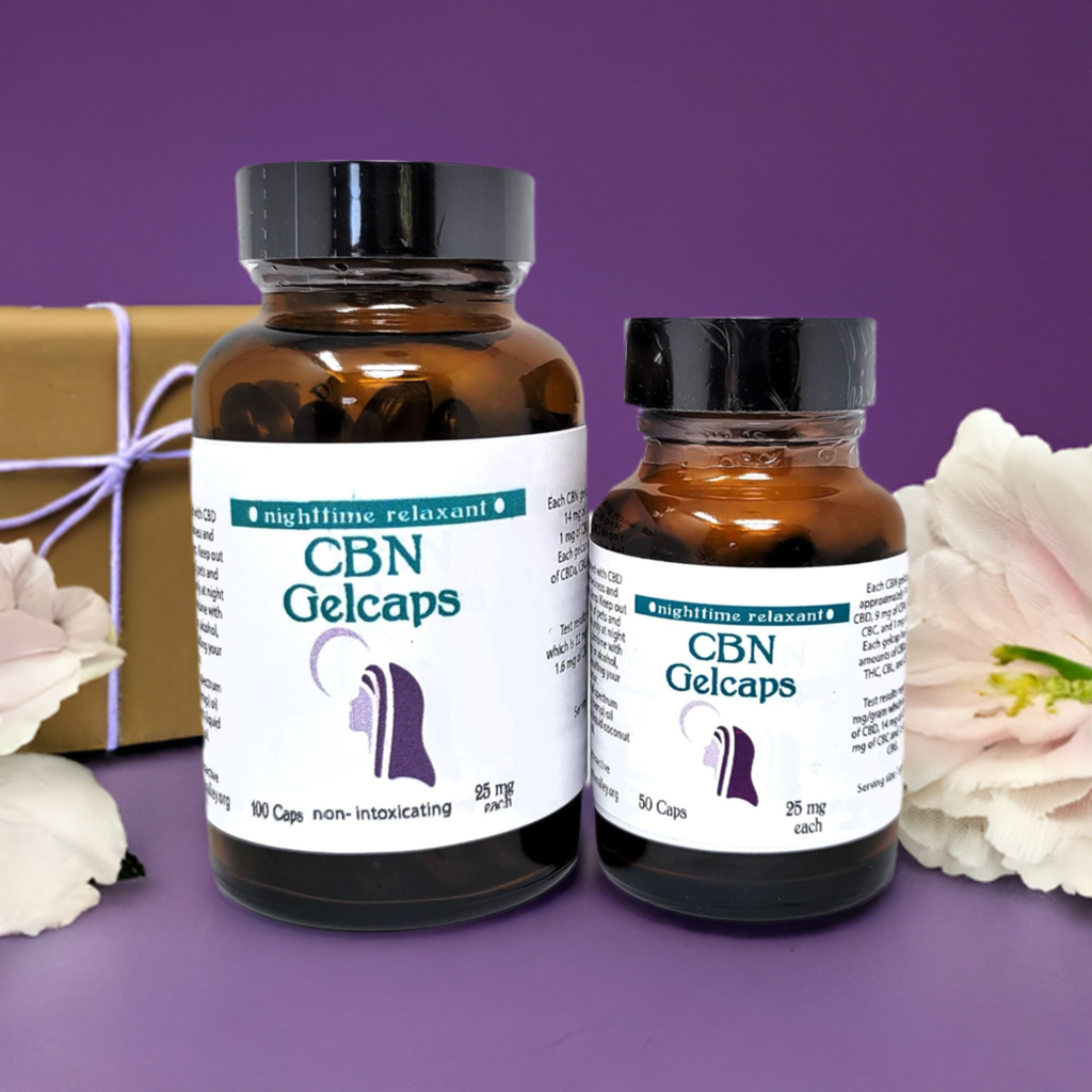 CBN Gel Caps (40 per bottle) CBD/CBN combo