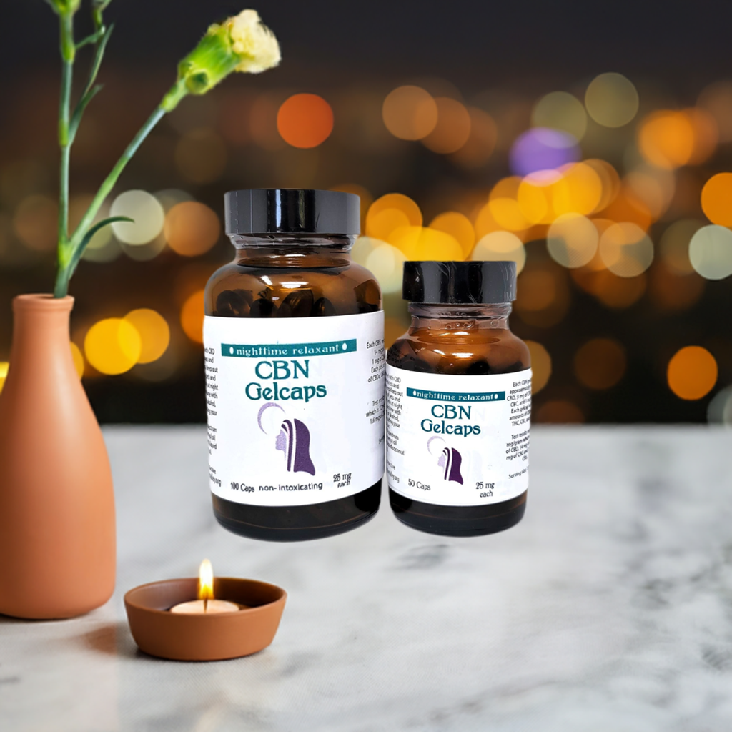 CBN Gel Caps (40 per bottle) CBD/CBN combo