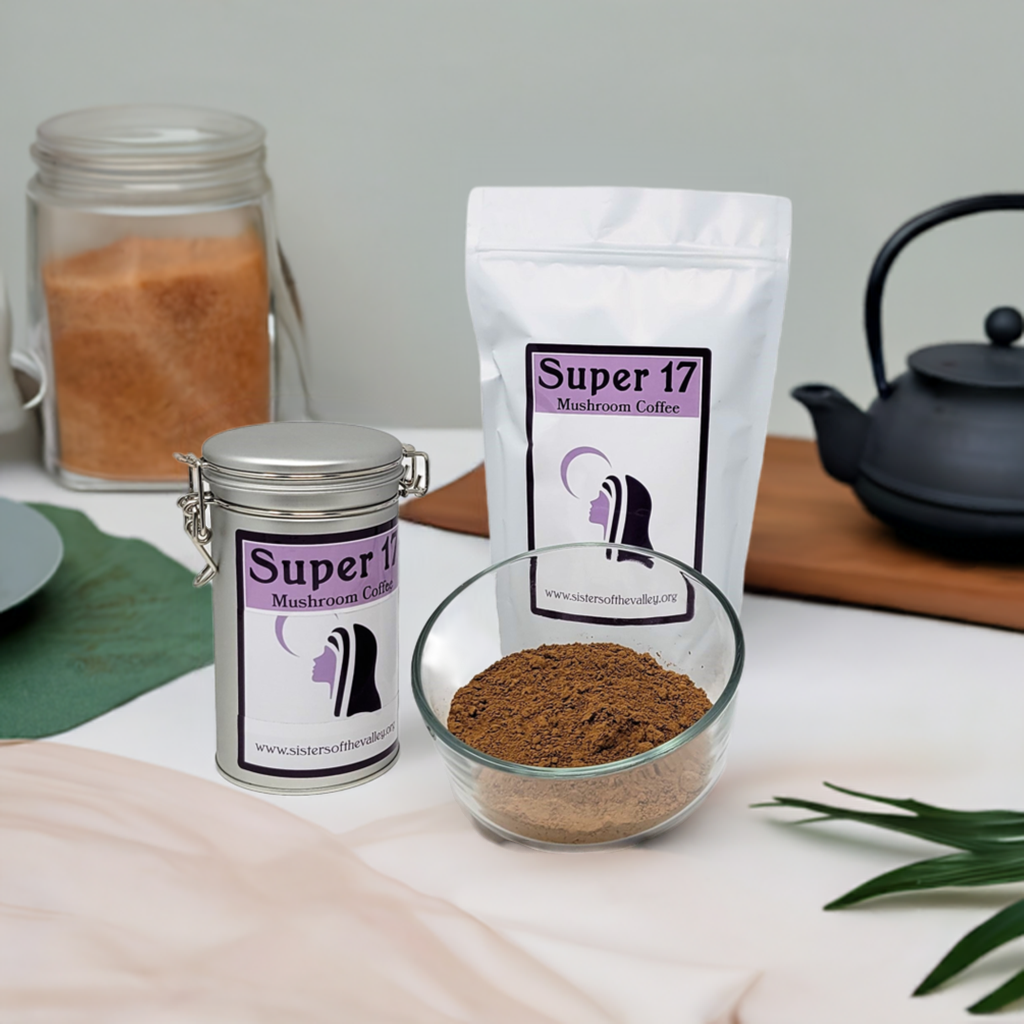 Super 17 Mushroom Coffee / Tea 10 oz Tin