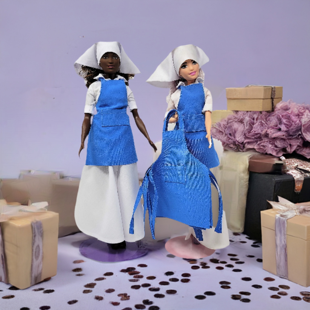 12" Doll Nun's Habit (1:6 scale)
