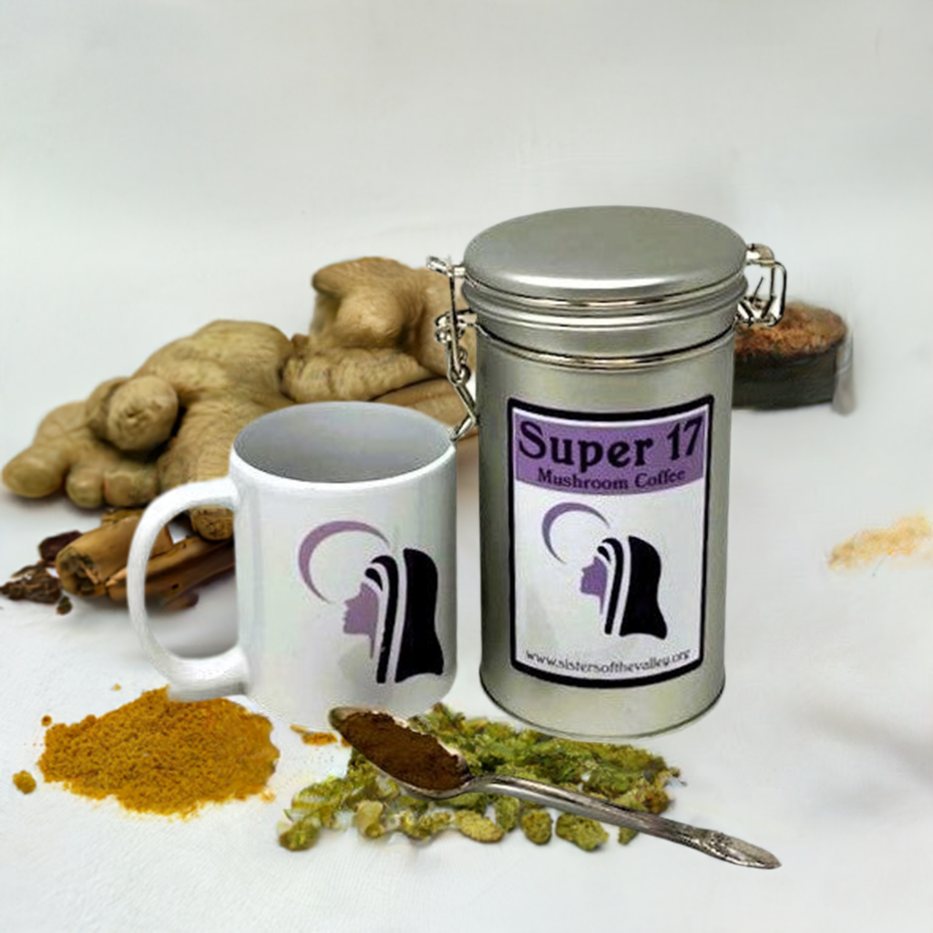 Super 17 Mushroom Coffee Tin (47 servings)