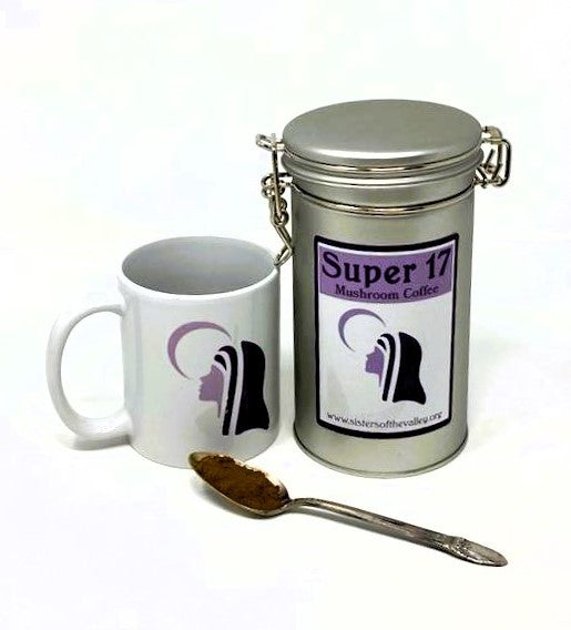 Super 17 Mushroom Coffee / Tea 10 oz Tin