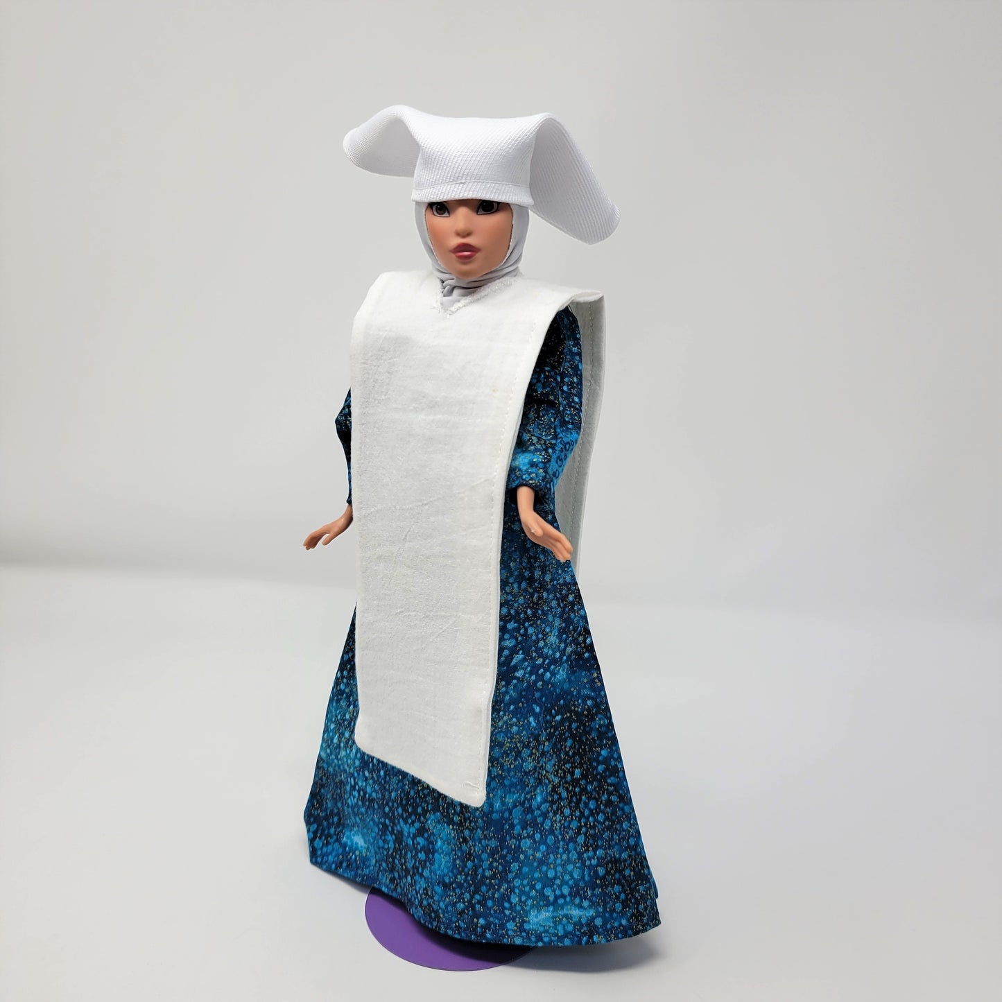 Spiritual Nun Doll with Sage Bundle