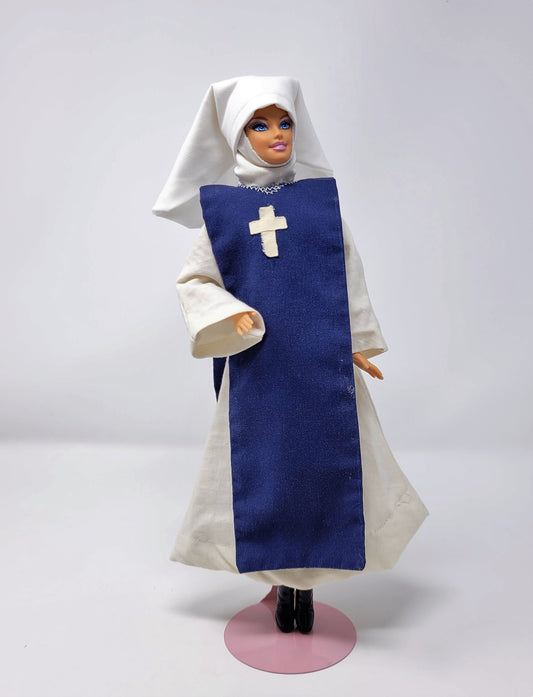 Spiritual Nun Doll in Formal Gown