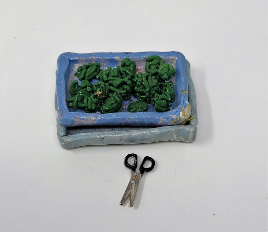 Miniature Hemp Trimming / Smoking Paraphernalia Kit