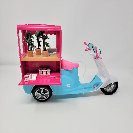 Hemp-Sellers' Cart Barbie Vehicle