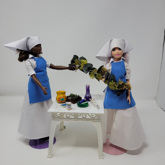 12" Doll Nun's Habit (1:6 scale)