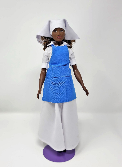 12" Doll Nun's Habit (1:6 scale)