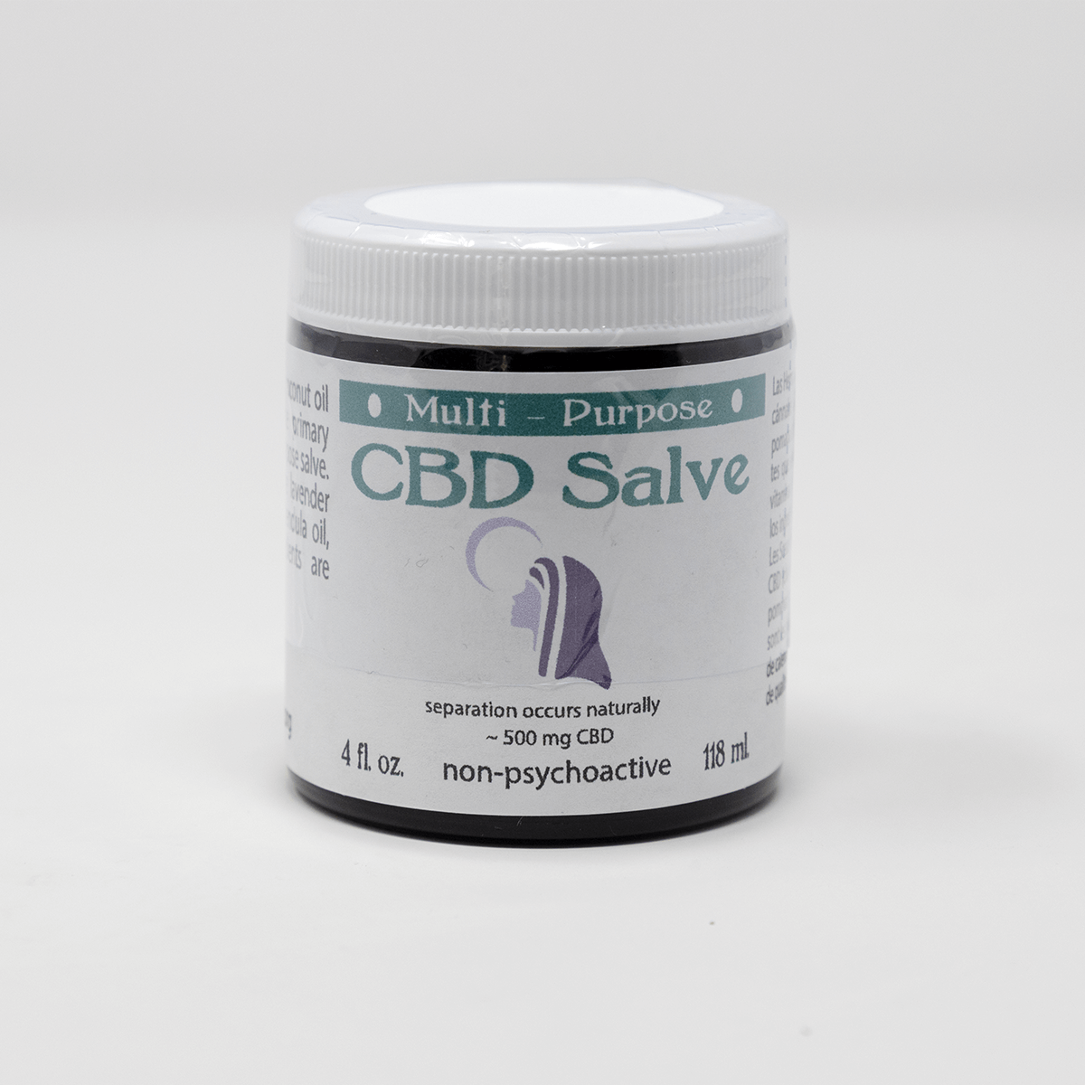 12 x 4oz - CBD Topical Salve (500 mg CBD/Jar)