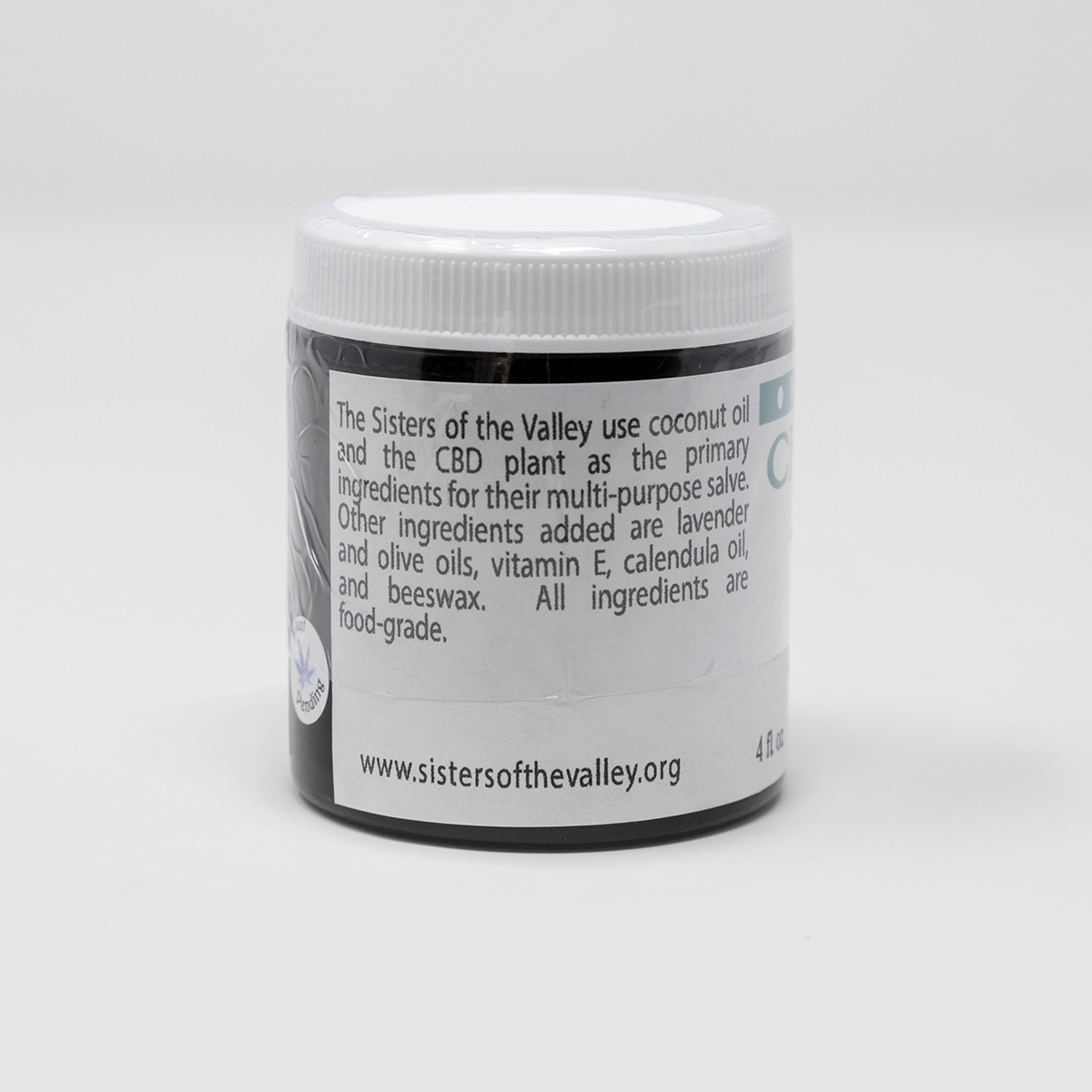 12 x 4oz - CBD Topical Salve (500 mg CBD/Jar)