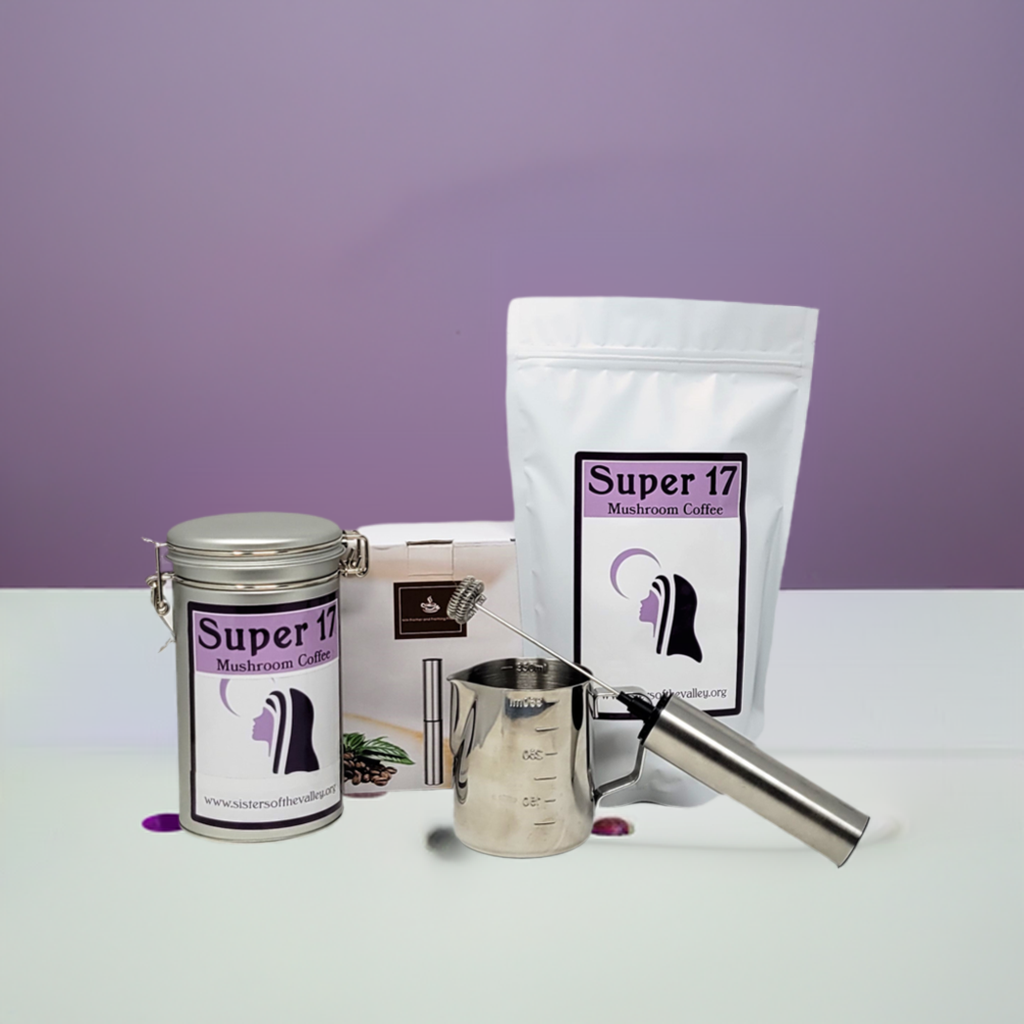 Super 17 Mushroom Coffee / Tea 10 oz Tin