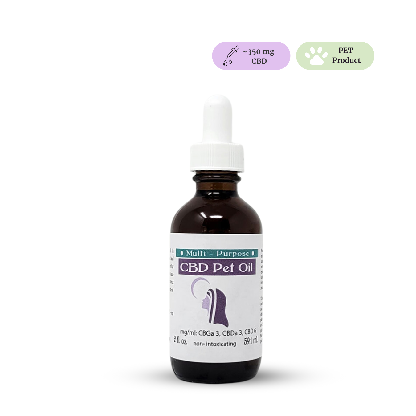 CBD Pet Oil (~350 mg of CBD per oz.)