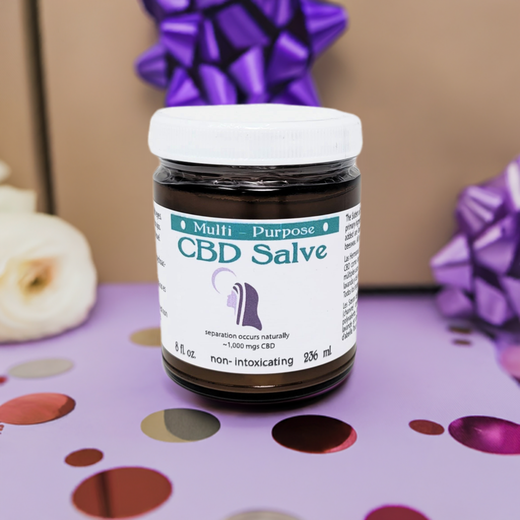 12 x 8oz - CBD Topical Salve (~1,000 mg CBD)