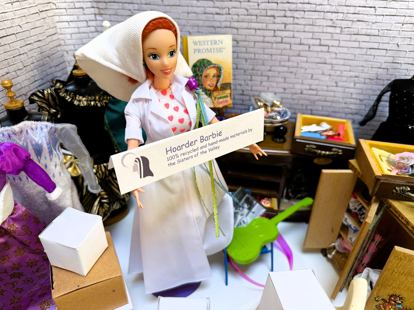 Hoarder Barbie