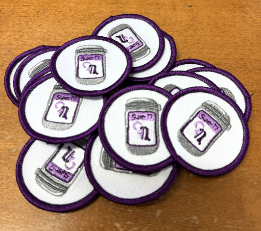 Mushroom Coffee Badge