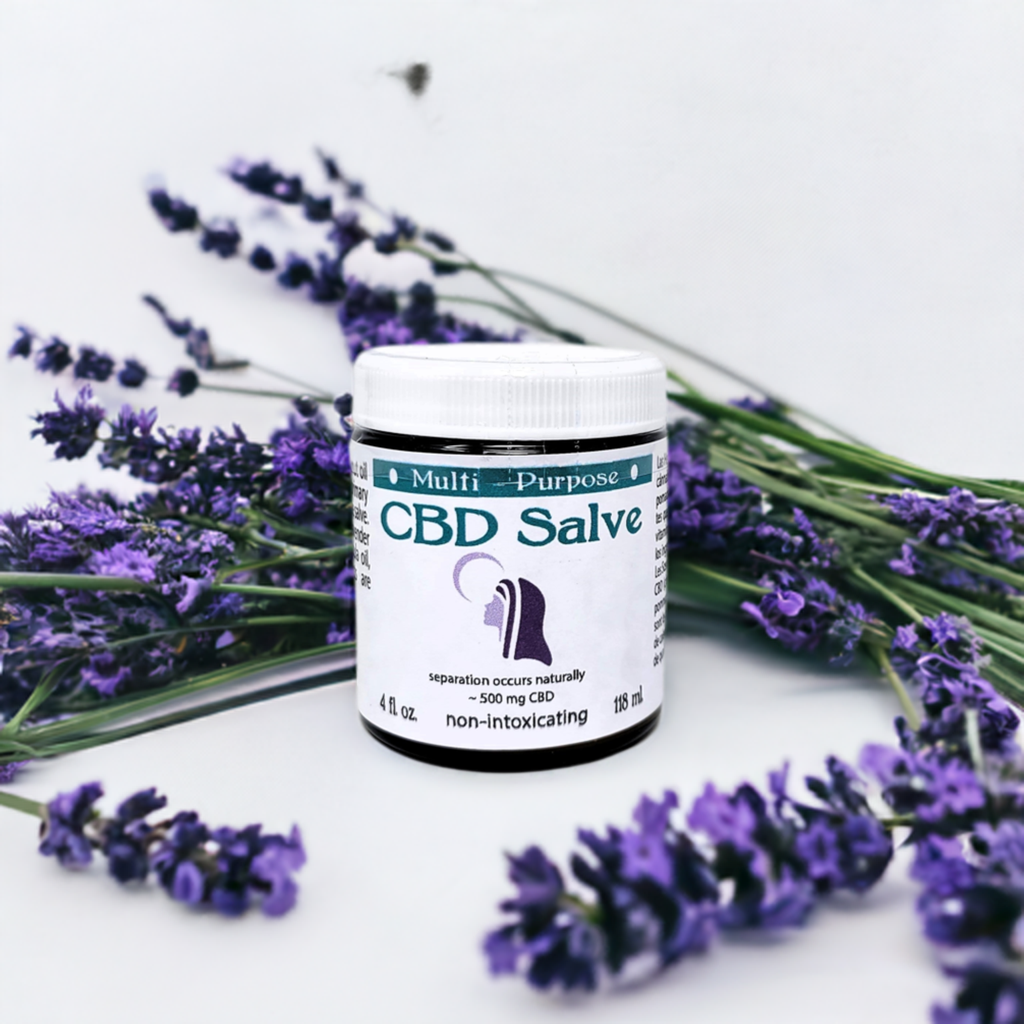CBD Topical Salve Lavender or Mint 4 oz. (~500 mg CBD)
