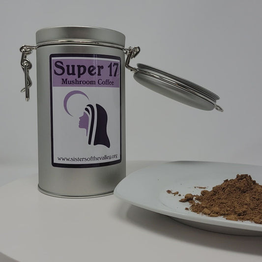 Super 17 Mushroom Coffee Tin (47 servings)