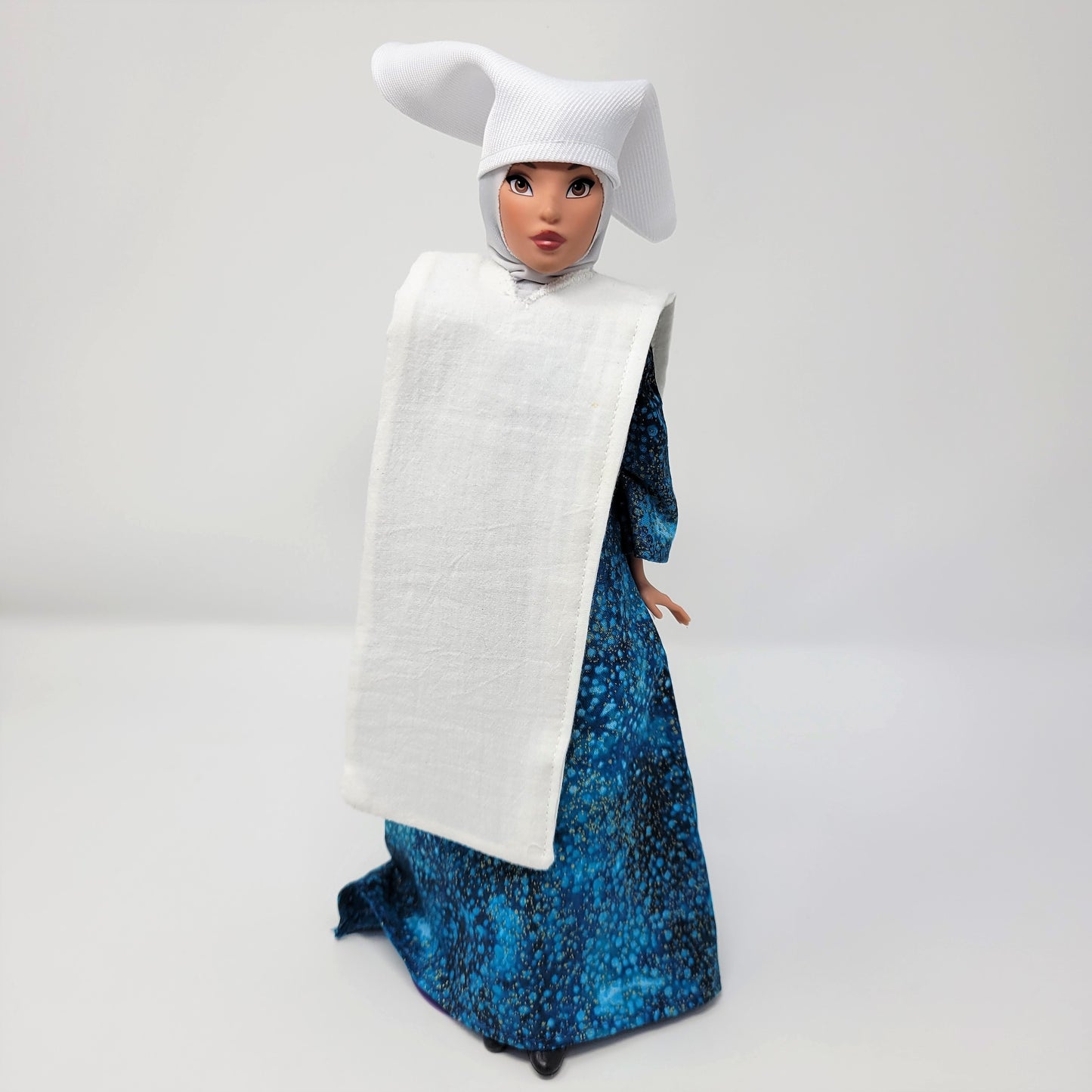 Spiritual Nun Doll with Sage Bundle