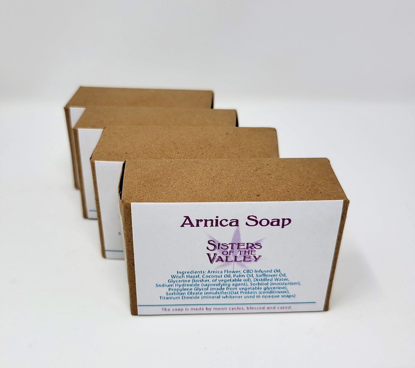 12 x Arnica Soap Infused with CBD
