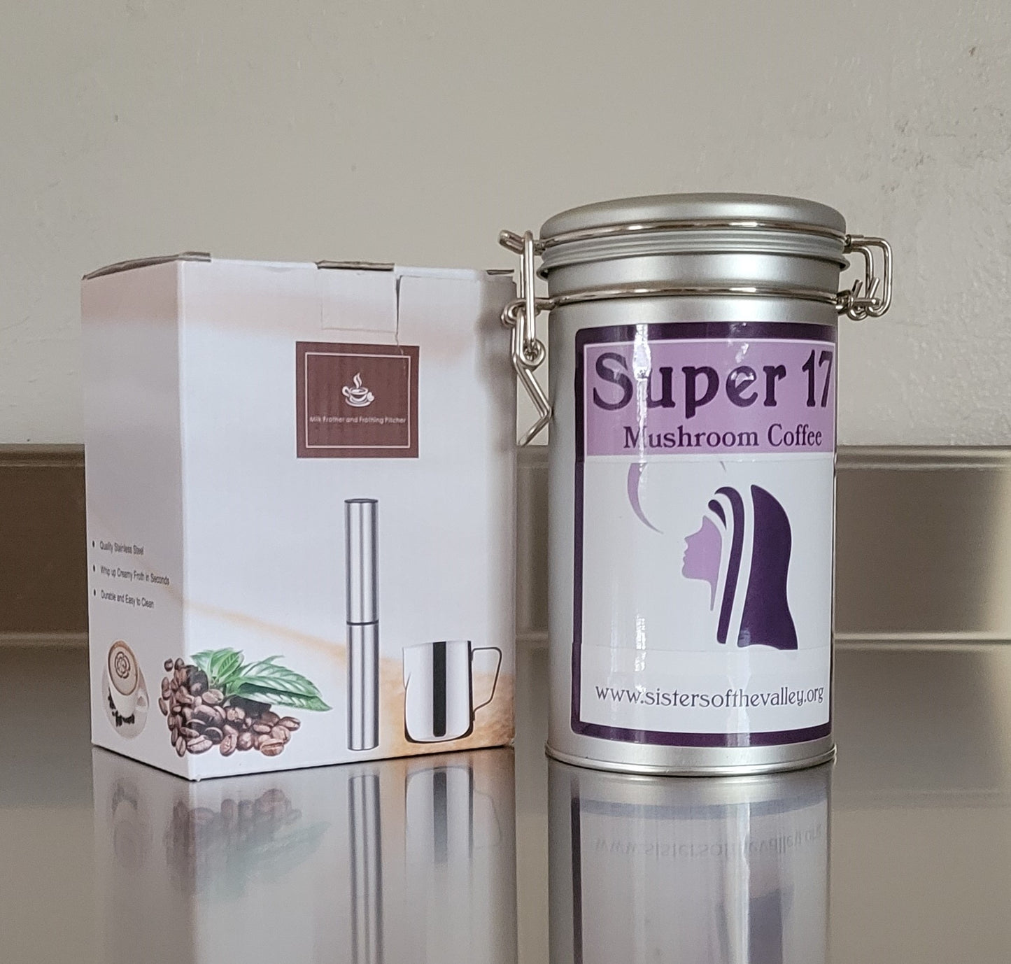 Super 17 Mushroom Coffee Starter Kit (47 servings)